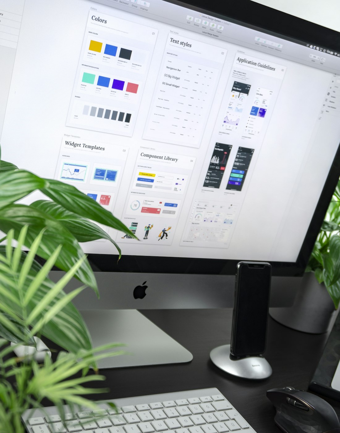 Rebranding Services team work