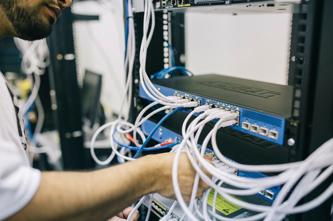 Website Hosting team work